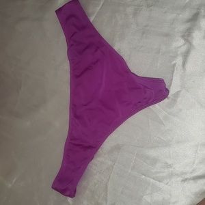 Purple Thong lightly worn Large